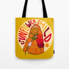 Sunflower Child Tote Bag