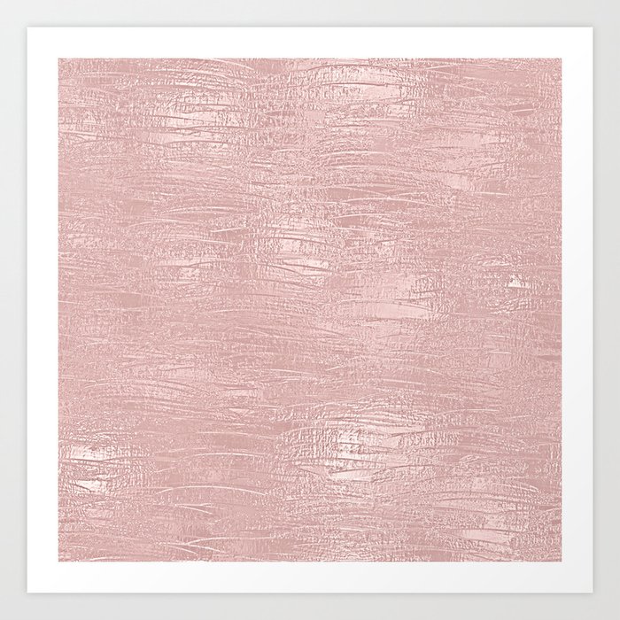 Metallic Rose Gold Blush Kunstdrucke Metallic Rose Gold Blush Kunstdrucke