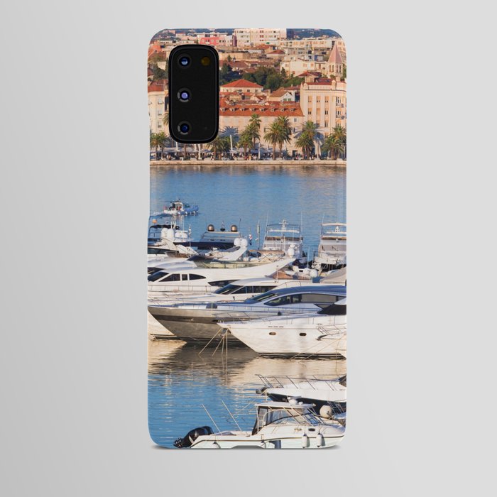 Split Harbor In Croatia Android Case