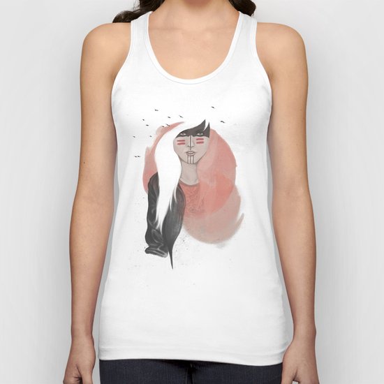 The Black Raven Unisex Tank Top