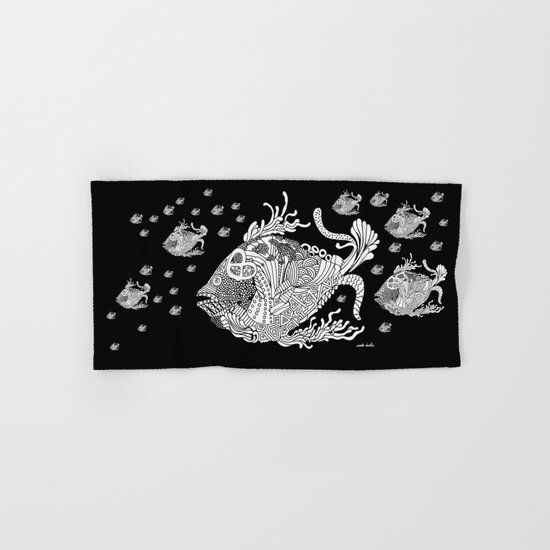 Dragon Fish Hand & Bath Towel