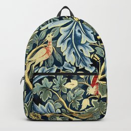 William Morris "Birds and Acanthus" Backpack | Leaves, Artwilliammorris, Williammorrisart, Victorianpattern, Victorianart, Williammorris, Drawing, Victorian, Acanthus, Britishart 