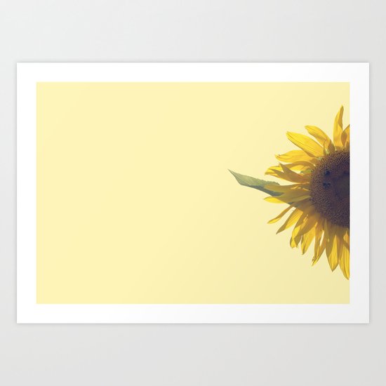 Sunflower Art Print