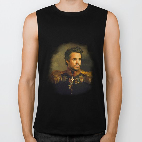 Robert Downey Jr. - replaceface Biker Tank