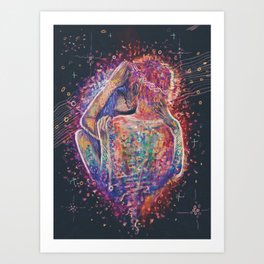 Energy Exchange Art Print