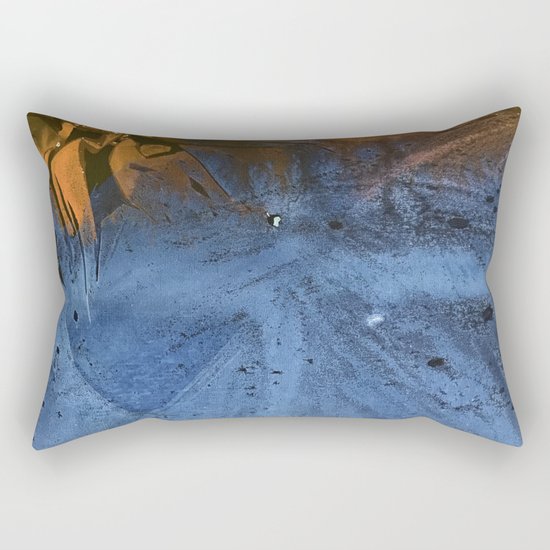 Ocean At Night Jean Copper Rectangular Pillow