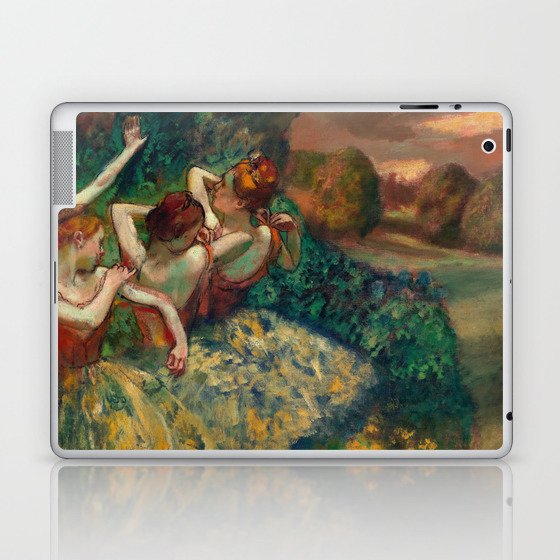 Four Dancers, 1899 by Edgar Degas Laptop & iPad Skin