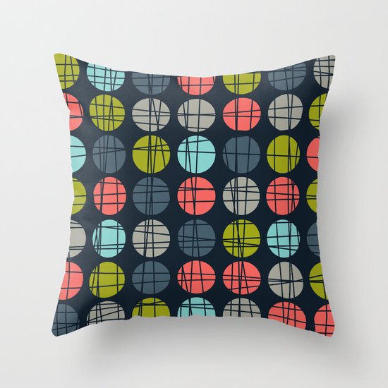 Rhythm Throw Pillow