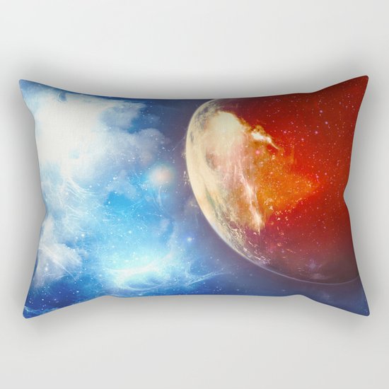 Sunsets on Mars are Blue Rectangular Pillow