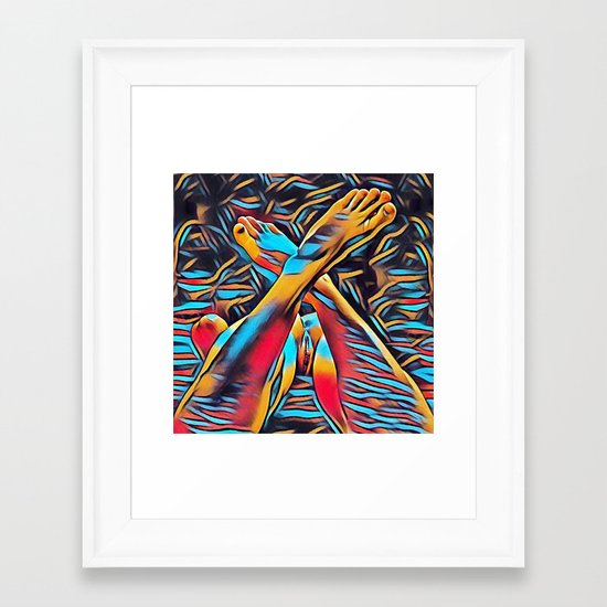 3766s Bh Abstract Leg Arch Vulva Art Feet Up Rendered Abstract By