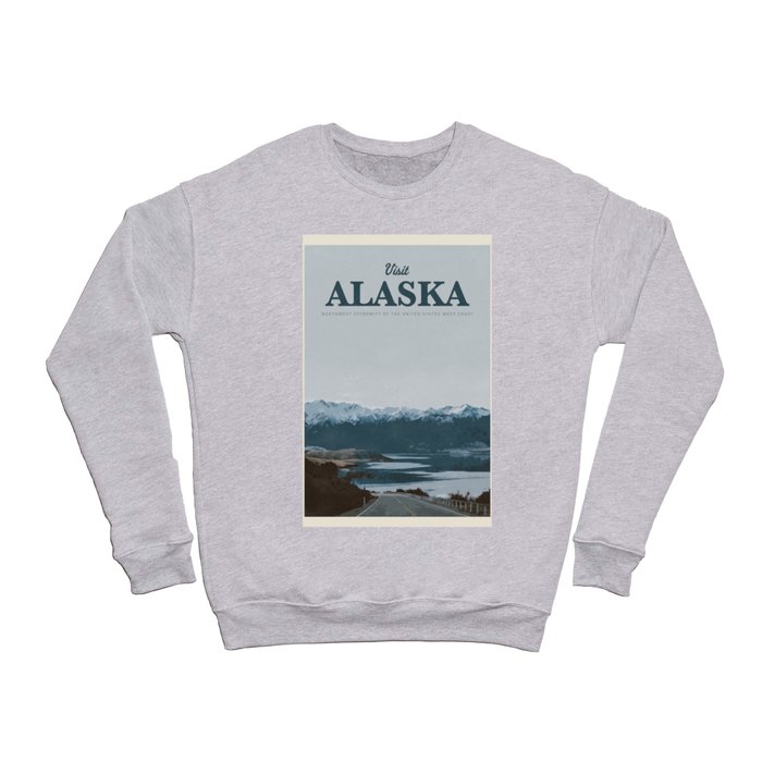Visit Alaska Crewneck Sweatshirt