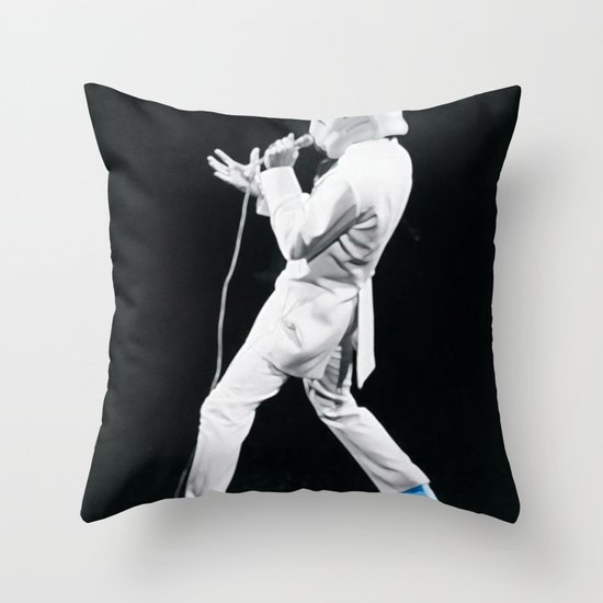 Blue Suede Trooper _ elvis and star wars Throw Pillow
