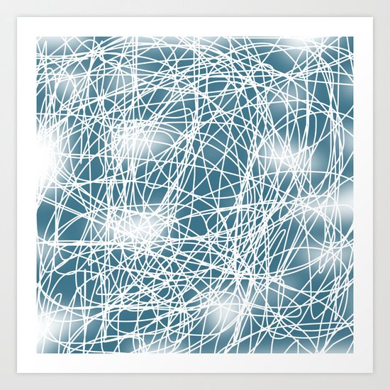 Abstract 360 Art Print