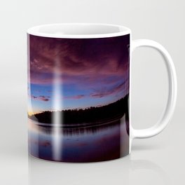 Sunset Over The Lake Coffee Mug