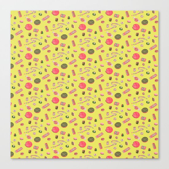 Old Fashioned Boiled Sweets by Chrissy Curtin Canvas Print