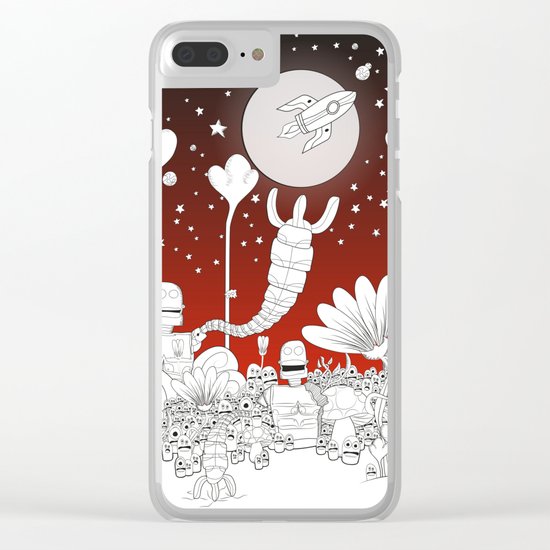 Invasion Clear iPhone Case