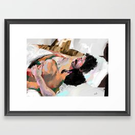 snore Framed Art Print