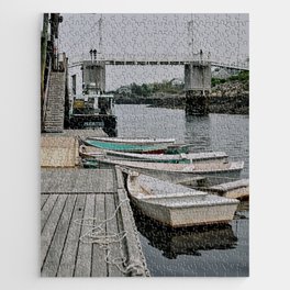 Perkins Cove Boats Jigsaw Puzzle