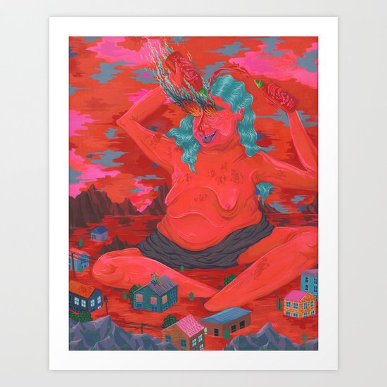 Sauce Lord Art Print