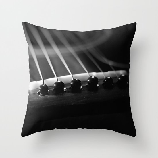 Strings Throw Pillow