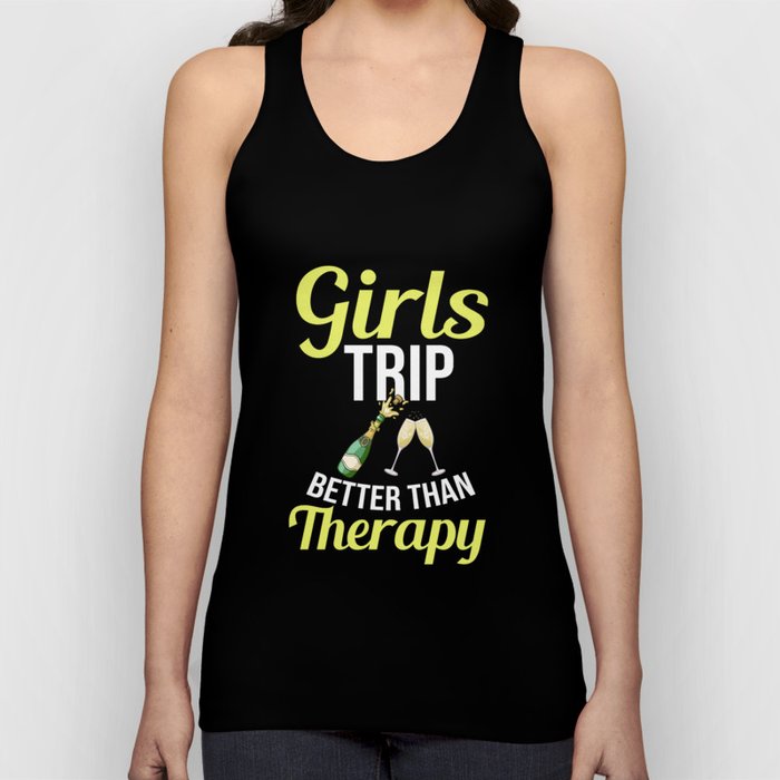 Girls Trip Weekend Las Vegas Wine Glasses Tank Top