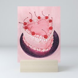The Pinkest Cake Mini Art Print
