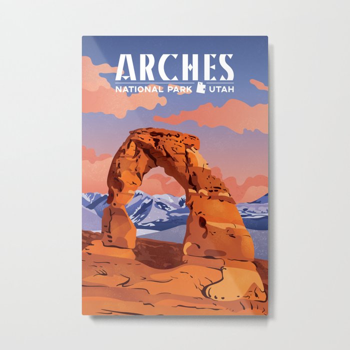 Arches National Park Metal Print