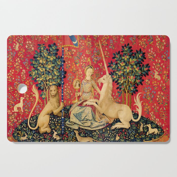 Lady and the Unicorn - Sight Cutting Board