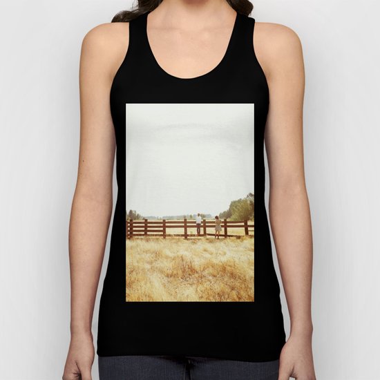 Fence Standing Unisex Tank Top