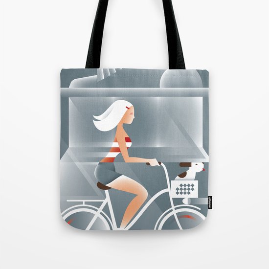 I Bike Tote Bag