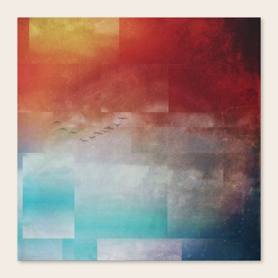 Fractions A86 Canvas Print