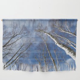 Ever Upwards Winter Perspective Wall Hanging