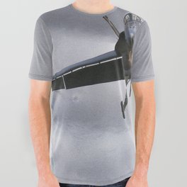 F-18 Short Landing All Over Graphic Tee