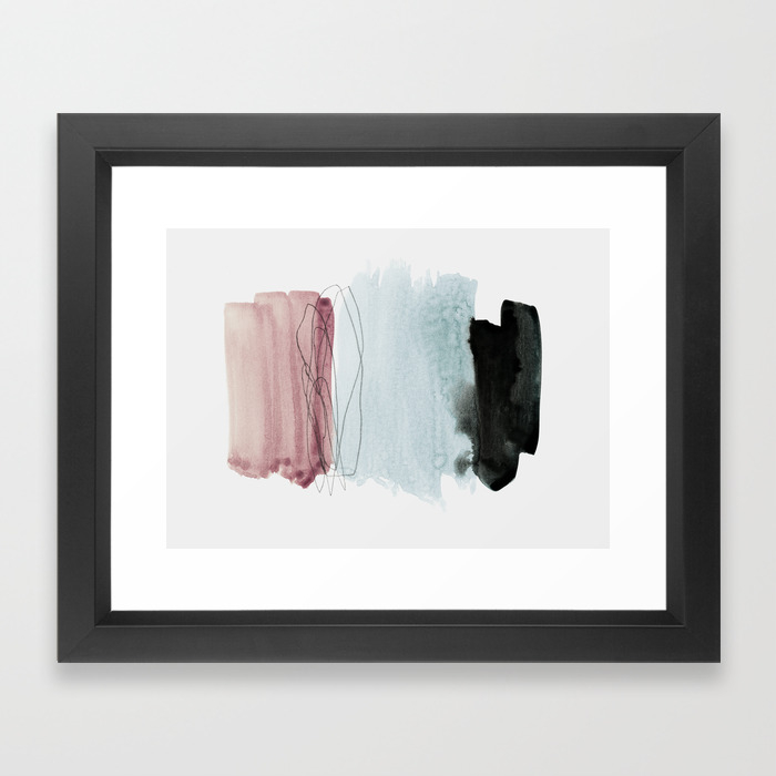 Minimalism 4 Framed Art Print By Patternization Society6