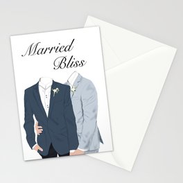 Married Bliss Stationery Cards