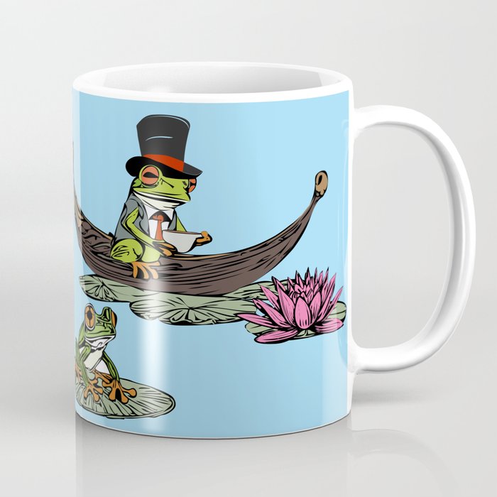 A Day in the Life of Frogs Coffee Mug