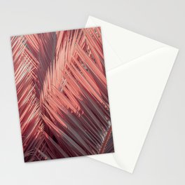 Colorful Palm Leaf Tropical Stationery Card