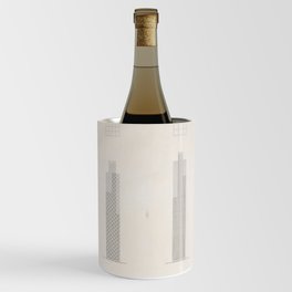Skidmore, Owings & Merrill - Sears (Willis) Tower, Chicago, Illinois, Elevation (n.d.) Wine Chiller