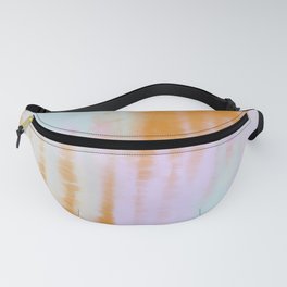 Pastel colors tie dye 71 Fanny Pack | Bohemian, Paintbrush, Summer, Abstract, Pattern, Boho, Beach, Lilac, Curated, Brushes 