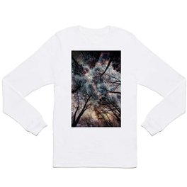 Starry Sky in the Forest Long Sleeve T-shirt