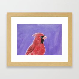 Red Cardinal Framed Art Print