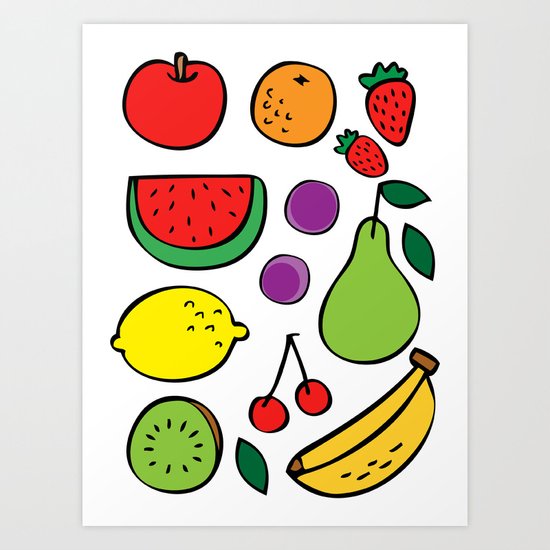 Fruit Paradise Art Print