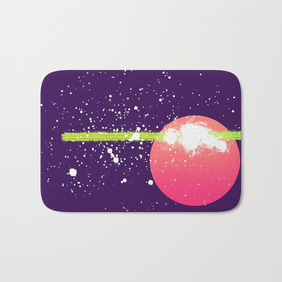 pianeta piatto Bath Mat