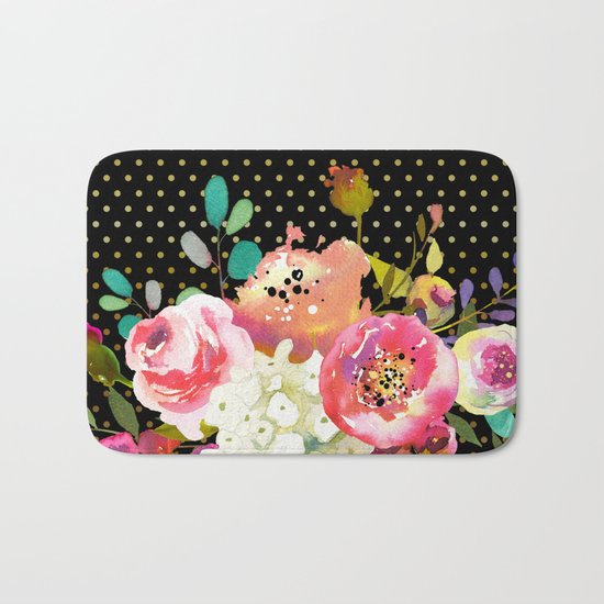 Flowers bouquet #32 Bath Mat