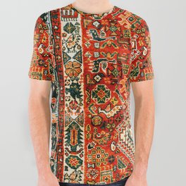Qashqa'i Fars South West Persian Rug Print All Over Graphic Tee