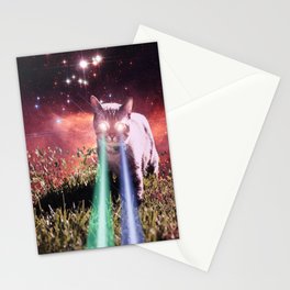 Mega Space Cat Rising Stationery Cards