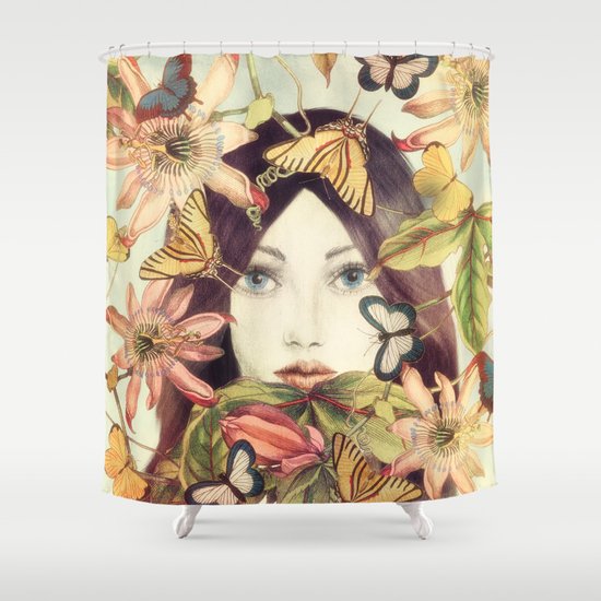Whispers From A Secret Garden Shower Curtain
