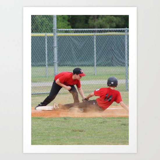 2012 Little League All-star Baseball Richmond Hill Ga. Art Print