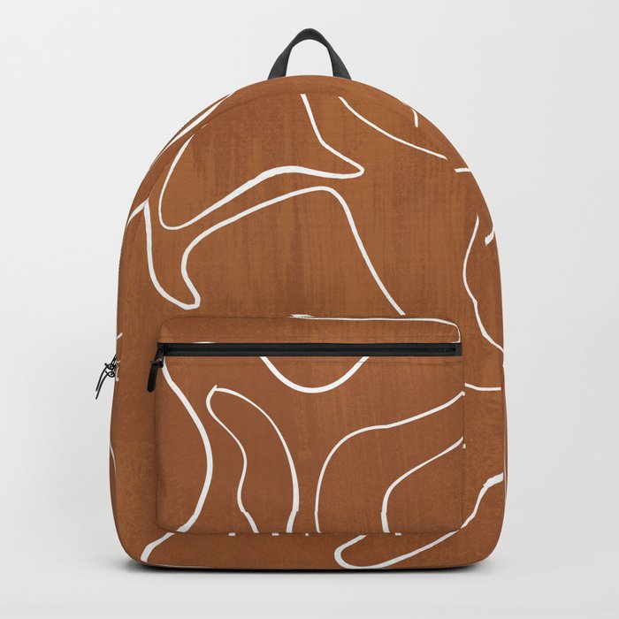 Abstract Organic Backpack