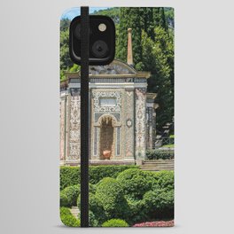 Lake Como, Botanical Gardens, Italy iPhone Wallet Case